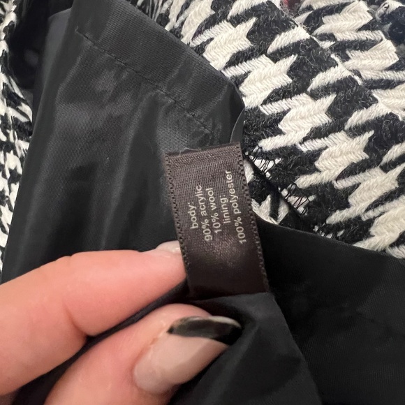 The Limited wool houndstooth pencil skirt - Picture 7 of 8